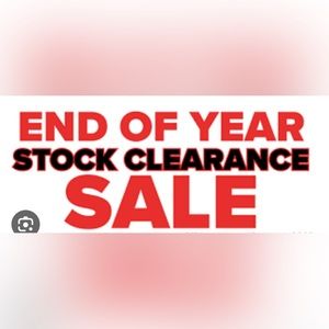 End of Year stock clean out!!!